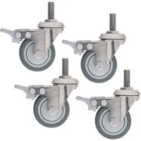 Doppler doppler Rollen für Schirmständer "LIFE" Granitsockel 25, 30 und 45kg, 4 Stk. – Produktbild 1 von 1
