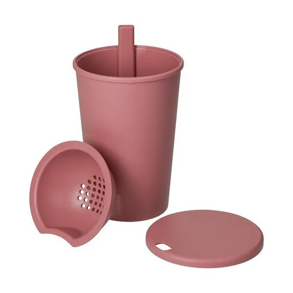 elasto elasto Trinkbecher Splash, Rot, – Produktbild 1 von 5