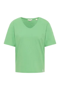 Tranquillo Jerseyshirt Liiz aus Leinen - peppermint green / S – Produktbild 1 von 1
