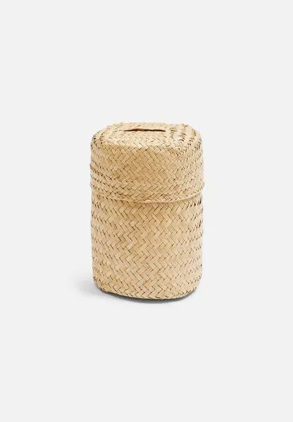 El Puente El Puente Korb mit Deckel | Fair Trade & Handmade aus Vietnam, Natur, – Produktbild 1 von 3