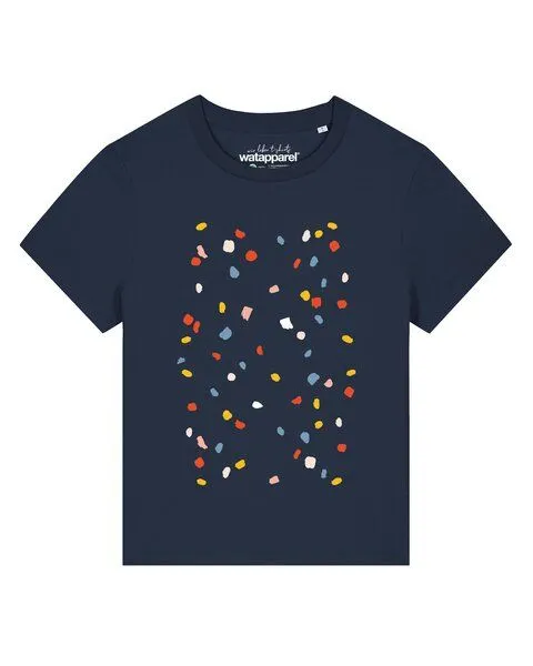 watapparel watapparel T-Shirt Frauen This is Art, French navy, – Produktbild 1 von 2