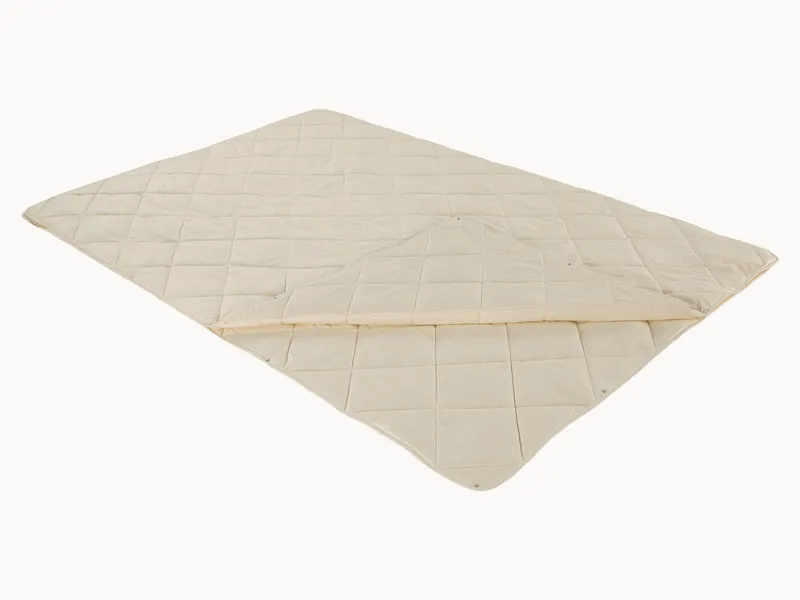 allnatura allnatura Lyocell-Leicht-Kombi-Bettdecke "Lyovita" 135x200 cm Bändchen, Weiß, – Produktbild 1 von 2
