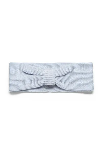 Wunderwerk Wunderwerk Bow headband ribknit, 608 - light sky, – Produktbild 1 von 1