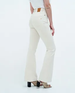 Kuyichi Kuyichi Damen vegan Jeans Lisette Flare Undyed Off White – Produktbild 1 von 1