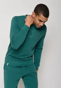 GreenBomb GREENBOMB Lifestyle Run Wild - Gemütliches Sweatshirt aus Bio-Baumwolle / hochwertiger Print / GOTS / Fair & Vegan – Produktbild 1 von 1