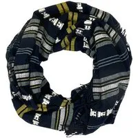 Sabahar Unisex Baumwollschal - Timket 70x200 - Blau & Schwarz - Sabahar Äthiopien – Produktbild 1 von 1