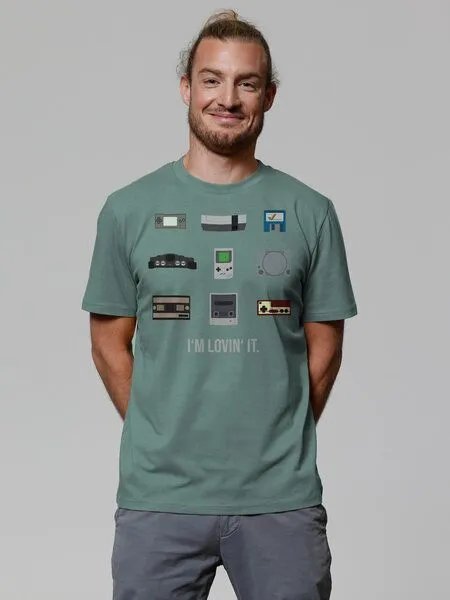 watapparel watapparel T-Shirt Unisex Videogames, Green bay, – Produktbild 2 von 3