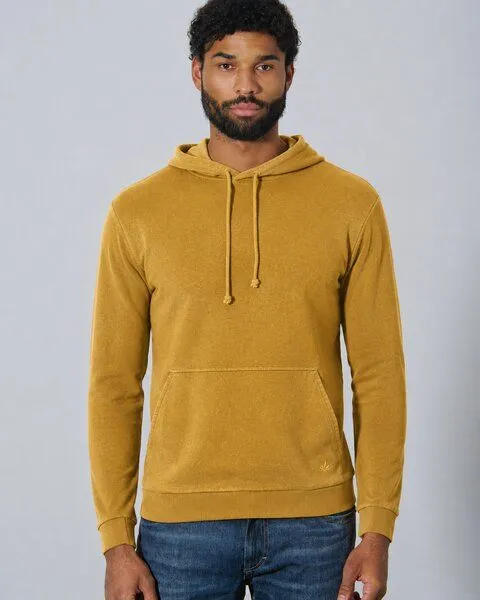 HempAge HempAge Hoodie Hanf/Bio-Baumwolle, Gelb (peanut), – Produktbild 1 von 4
