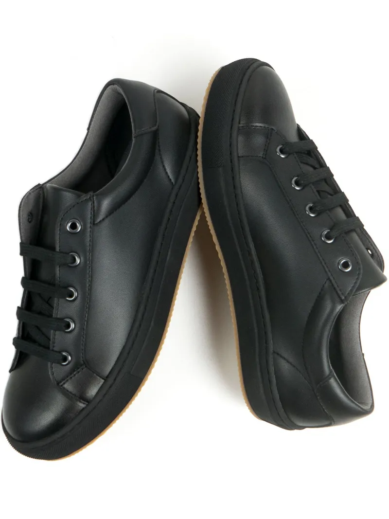 Will's Vegan Store Will's Vegan Store Damen vegan Sneaker Ny Schwarz, Schwarz, – Produktbild 2 von 2