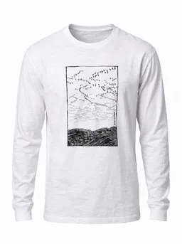 KOMODO KOMODO Herren vegan T-Shirt Migration In Off-White – Produktbild 1 von 1