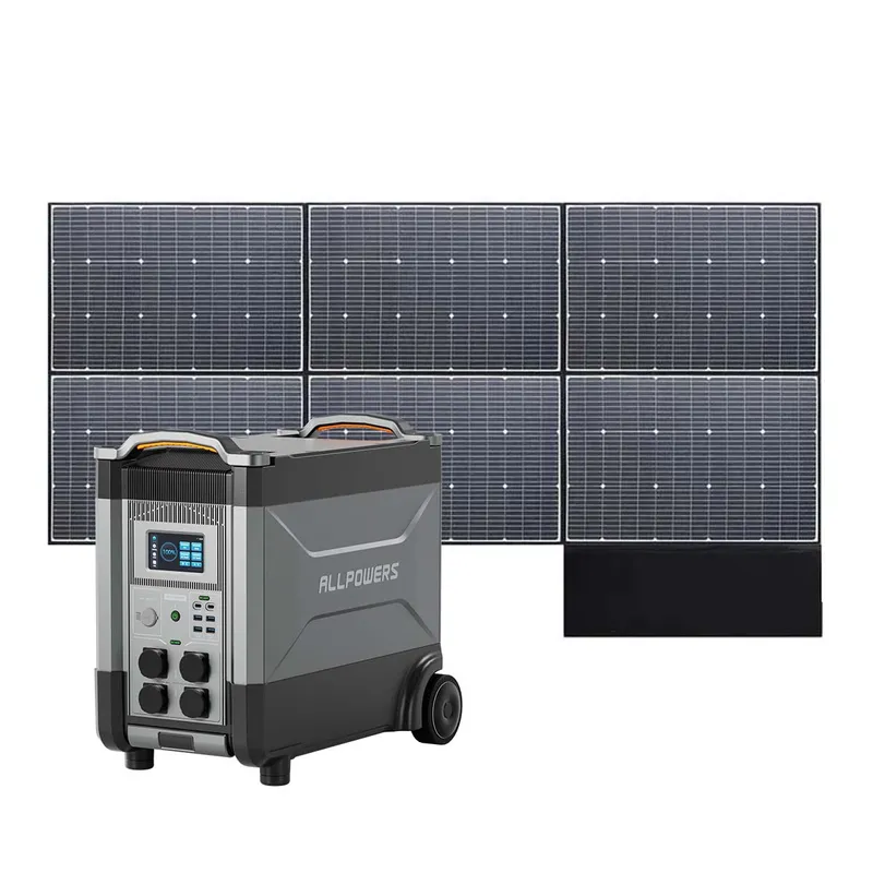 ALLPOWERS R4000 Mit 600W Solarpanel | 4000W Solargenerator R4000 Plus (3456Wh) + 600W Panel – Produktbild 1 von 1