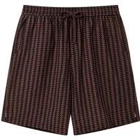 KOMODO KOMODO Herren vegan Shorts Jerry Stripe Braun – Produktbild 1 von 1