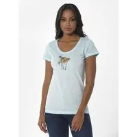 ORGANICATION ORGANICATION Cold Pigment Dyed T-Shirt aus Bio-Baumwolle mit Print – Produktbild 1 von 1