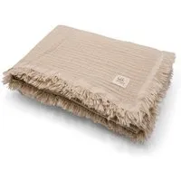 Hutch&Putch Hutch&Putch Musselin-Sofadecke "Daniela" (Plaid), Beige, – Produktbild 1 von 1