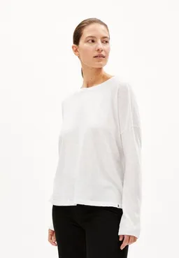 ARMEDANGELS ARMEDANGELS ZORAA LI HEAVY FLAMÈ - Damen Longsleeve Loose Fit aus Bio-Baumwolle – Produktbild 1 von 1