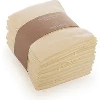 HANS NATUR Moltontücher Bio-Baumwolle 10er-Set, 80 x 80 cm natur – Produktbild 1 von 1