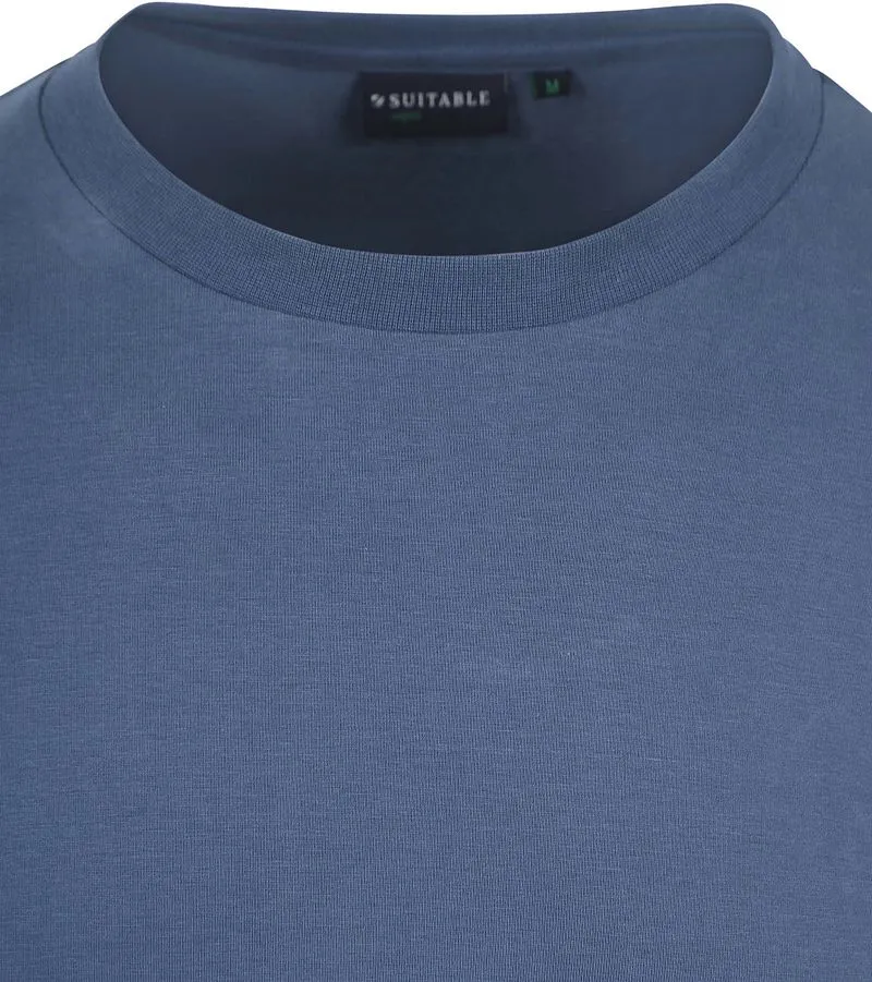 Suitable Suitable Respect Longsleeve Heavy T-Shirt Dunkelblau - Größe XXL, Dunkelblau, – Produktbild 2 von 3