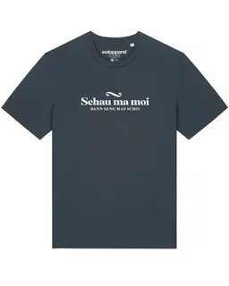 watapparel watapparel T-Shirt Unisex Schau ma moi dann seng mas scho – Produktbild 1 von 1