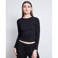 JAN N JUNE JAN N JUNE Longsleeve MURI GOTS, Black, – Produktbild 1 von 1