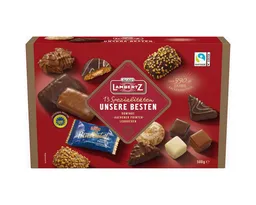 Lambertz Lambertz Unsere Besten 2x250g - Original Aachener Lebkuchen - Fairtrade-Siegel - 13 Sorten - Weihnachtliche Spezialitäten. 2 Serviereinheiten mit aus – Produktbild 1 von 1