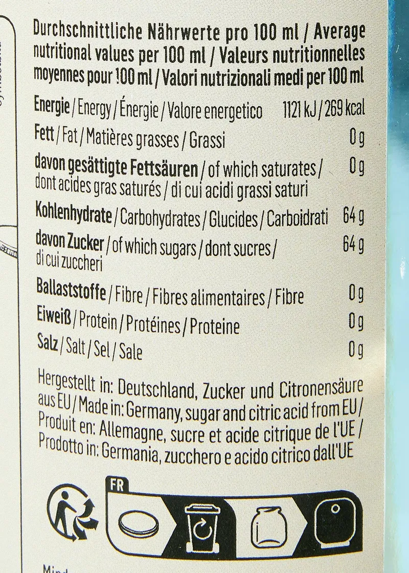 KoRo Tonic Sirup 500 ml – Produktbild 4 von 5