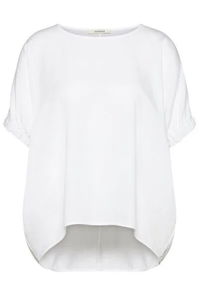 Wunderwerk Wunderwerk Oversize puff sleeve bl TENCEL, Weiss (100-white), – Produktbild 1 von 2