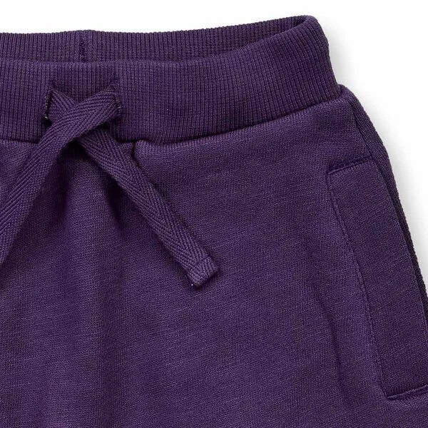 Sense Organics Sense Organics Babyhose aus Sweat, Modell HAUKE, Dunkle pflaume, – Produktbild 2 von 3