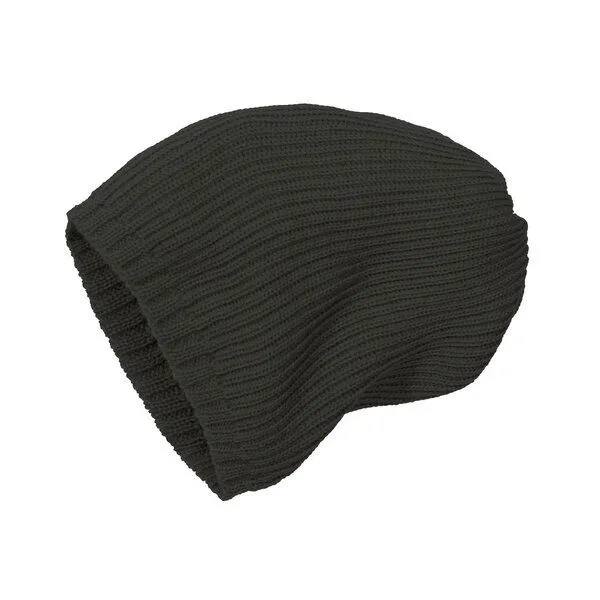 Disana Disana Strickmütze kbT Merinowolle, Anthrazit, – Produktbild 1 von 3