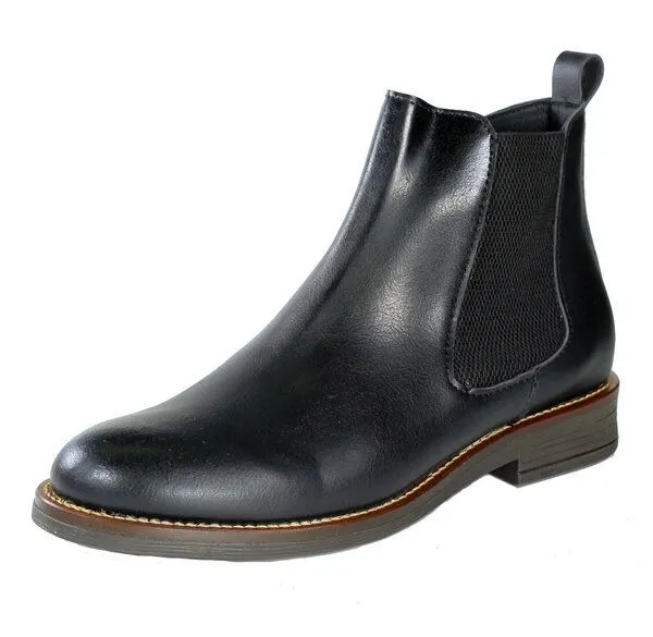 Fairticken Fairticken GAGROA vegane Chelsea Stiefeletten Unisex ( MF), Schwarz, – Produktbild 1 von 4