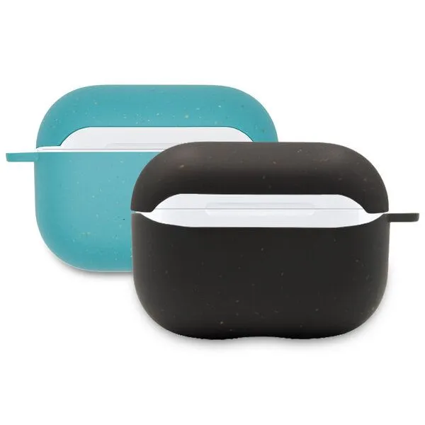 MMore MMore Biologisch abbaubare AirPods PRO Hülle Kompostierbar, Schwarz, – Produktbild 2 von 4