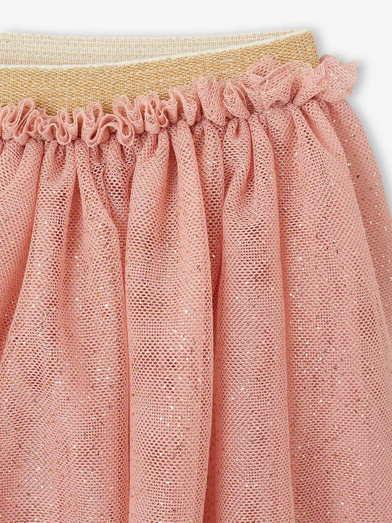 Vertbaudet Festlicher Mädchen Baby Tüllrock blush, Blush, – Produktbild 3 von 3