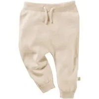 HANS NATUR Baby Hose Strick-Qualität Bio-Baumwolle beige melange Gr.74/80 – Produktbild 1 von 1