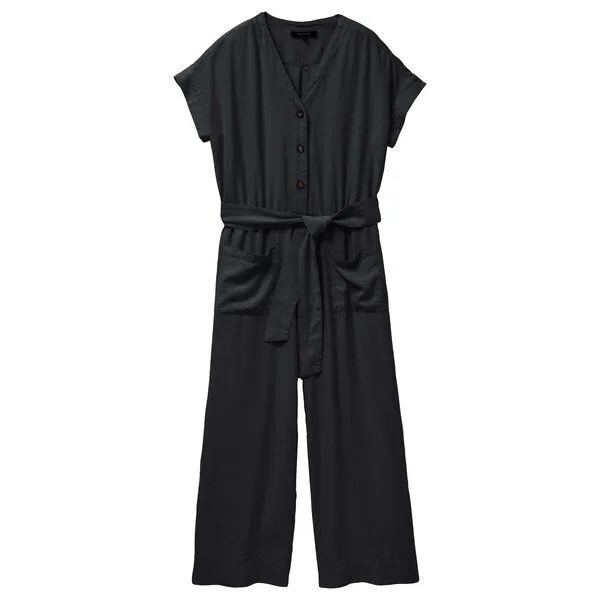 recolution recolution Kurzarm-Jumpsuit DIANELLA, Black, – Produktbild 1 von 1