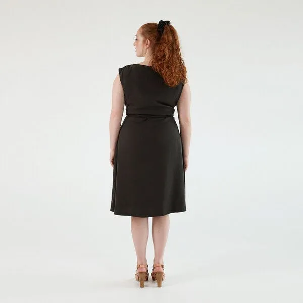 WiDDA berlin WiDDA berlin "Adele" Kleid aus TENCEL®, Schwarz, – Produktbild 3 von 4