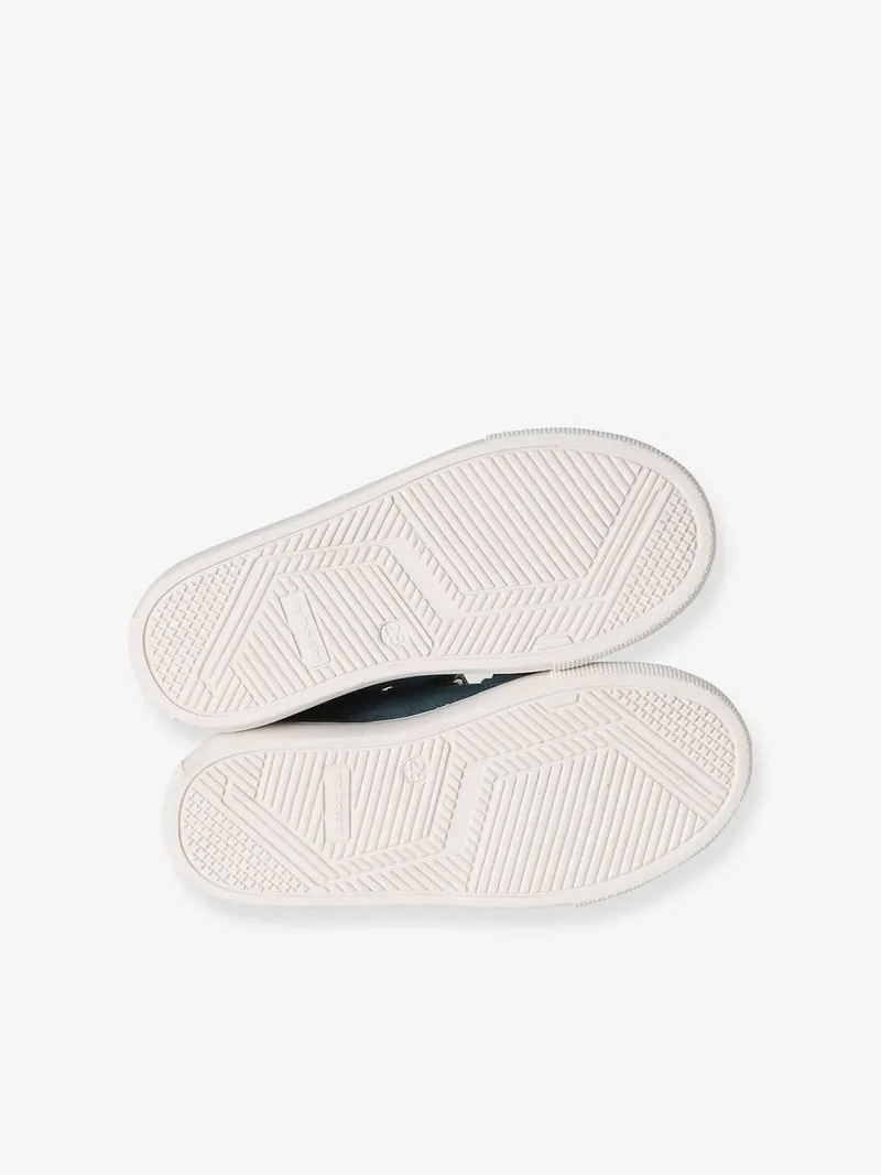 Vertbaudet Vertbaudet Jungen Klett-Sneakers, Jeansblau, – Produktbild 4 von 4