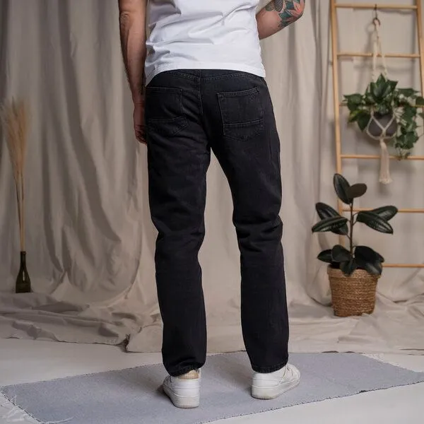 Vresh Clothing Vresh Clothing Valco - Regular Jeans aus Biobaumwoll-Mix, Blue, – Produktbild 2 von 4