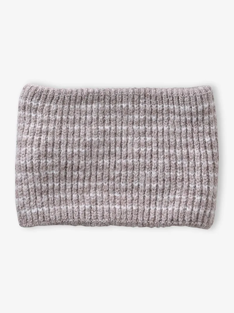 Vertbaudet Baby-Set aus Mütze, Taupe, – Produktbild 4 von 4
