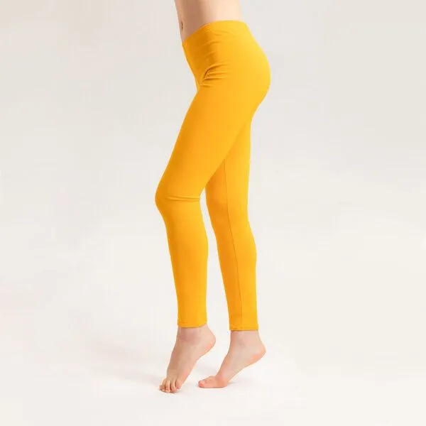 Frija Omina Frija Omina Farbige Bio Leggings, Safran (gelb), – Produktbild 1 von 3
