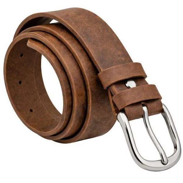 Simaru Simaru Leder-Gürtel Rotterdam, Braun-used, – Produktbild 1 von 2