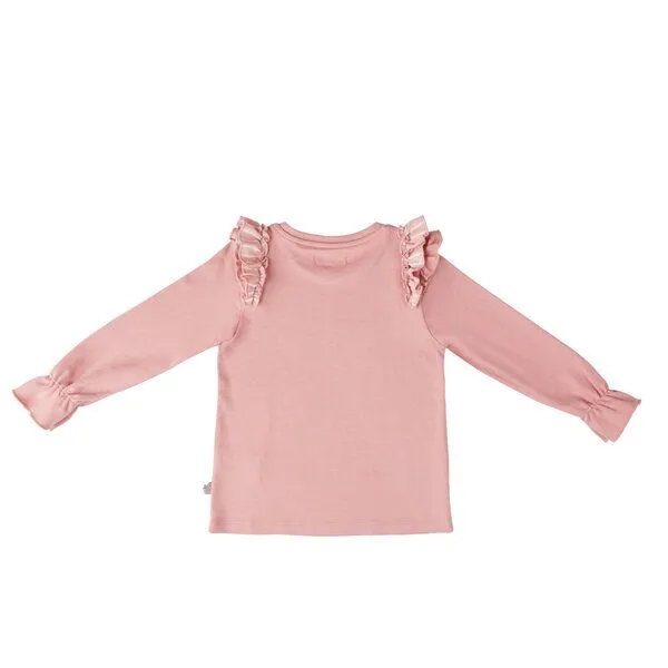 Marraine Kids Marraine Kids Langarmshirt mit Rüschen Glow – Produktbild 2 von 4