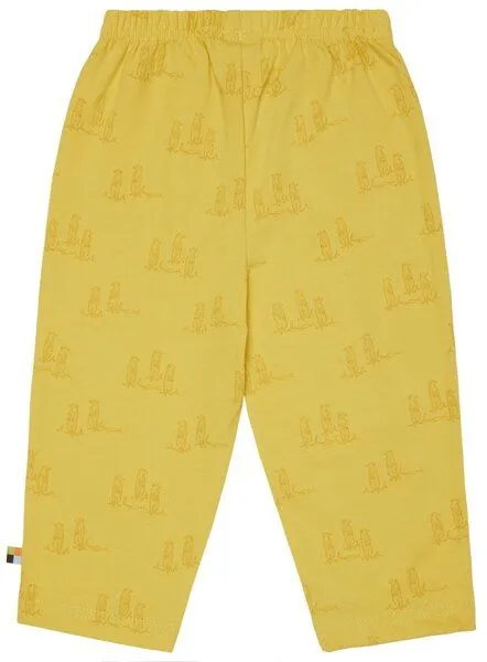 loud + proud loud + proud Babys & Kinder Hose Druck, GOTS-zertifiziert, Gold, – Produktbild 1 von 1