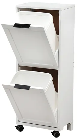 Kesper KESPER Universalschrank mit Trennsystem weiß 24 x 36 x 94 cm – Produktbild 1 von 1