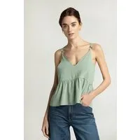 Lovjoi Lovjoi Camisole Top RONNIA, Fern (grün), – Produktbild 1 von 1
