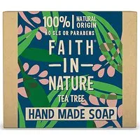 Faith in Nature Faith in Nature Hand Made Tea Tree Soap - Seifenstück (Tea Tree) – Produktbild 1 von 1
