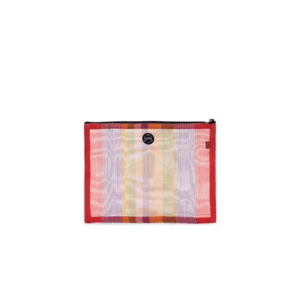 Smateria Smateria Limited Edition – Transparente Innentasche, Rot gestreift (mehrfarbig), – Produktbild 1 von 2