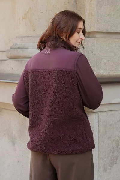 LITSCHI DESIGNS LITSCHI DESIGNS BASIC VEST, Burgundy, – Produktbild 3 von 4