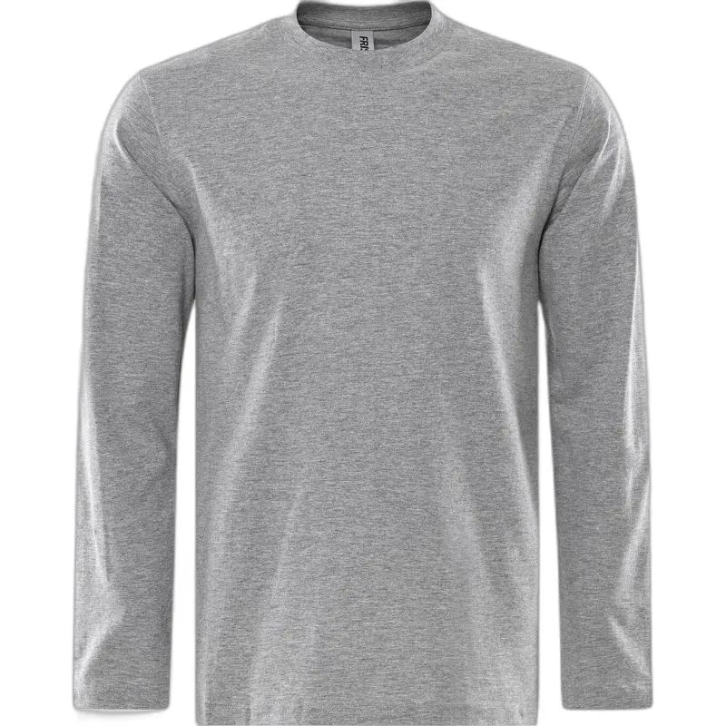 Fristads Langarmshirt Fristads 1914 HSJ, Gris, – Produktbild 1 von 2