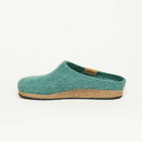 Stegmann Stegmann Filzpantoffel 208 aus 100% Merino-Wolle für Damen & Herren, Ocean, – Produktbild 3 von 4