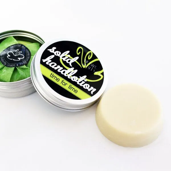 Eve Butterfly Soaps Eve Butterfly Soaps Feste Handcreme Handzahm "Time for Lime" – Produktbild 2 von 2