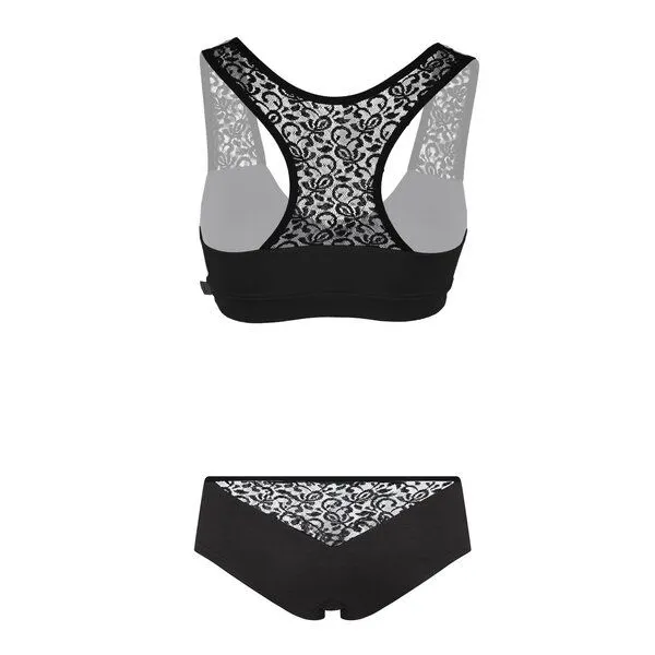 Frija Omina Frija Omina Set Bio-Hipster & Bustier Jondel, Schwarz, – Produktbild 1 von 3